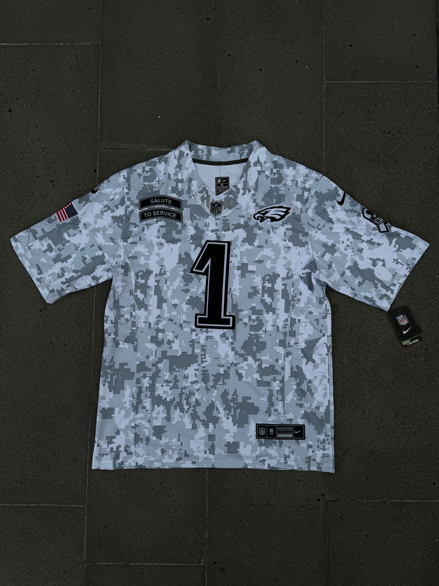 Arctic Camo “Salute To Service” Jersey