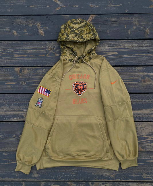 Brown Camo “Salute To Service” Hoodie