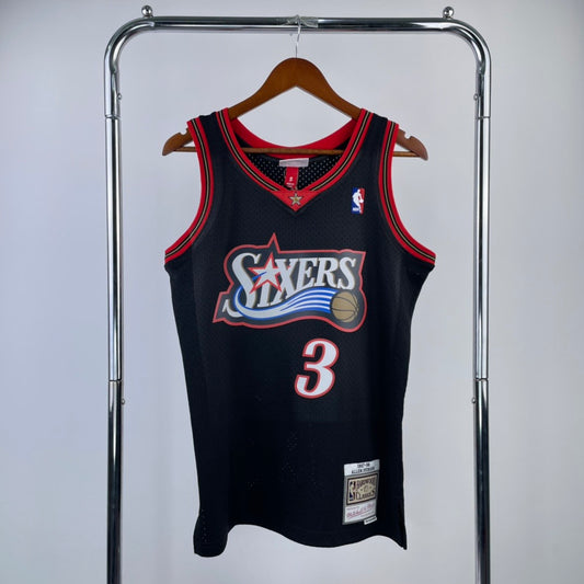 Allen Iverson Philadelphia 76ers Black