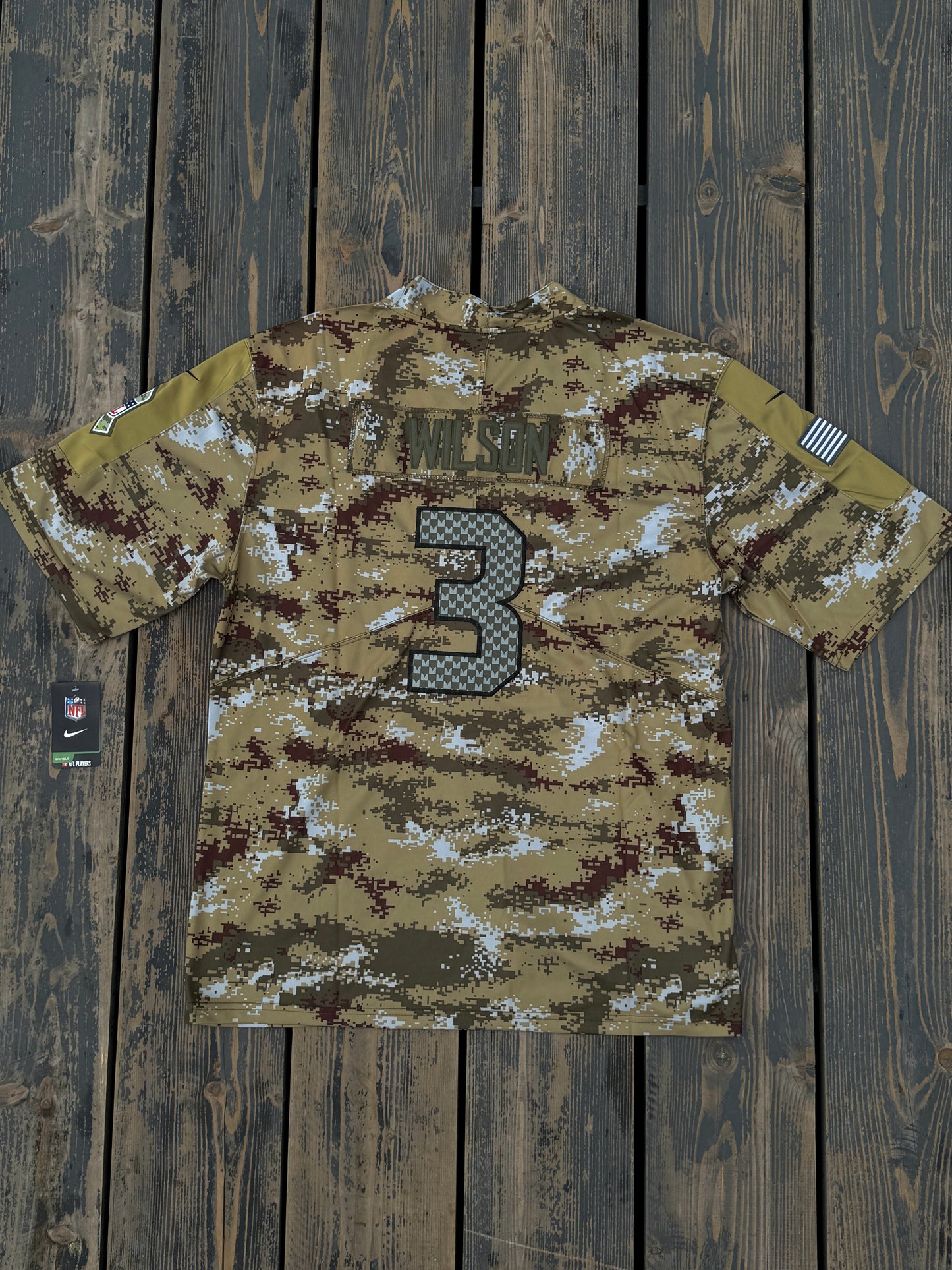 Brown Camo “Salute To Service” Jersey