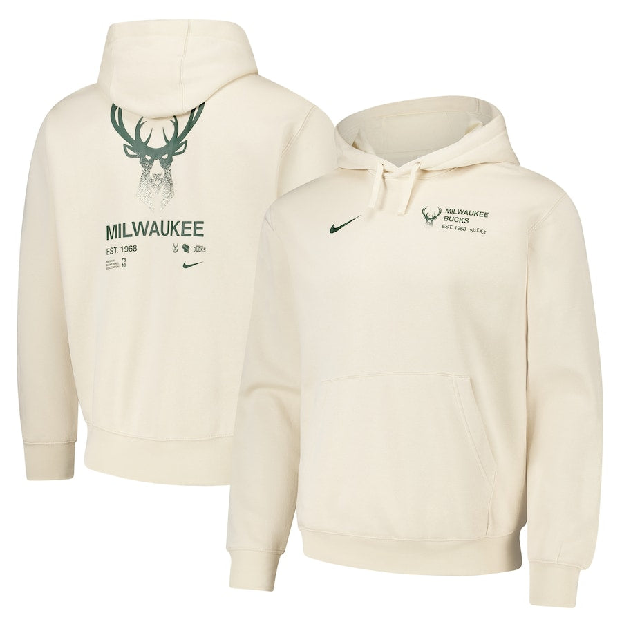 Milwaukee Bucks Oatmeal “Courtside Club” Hoodie