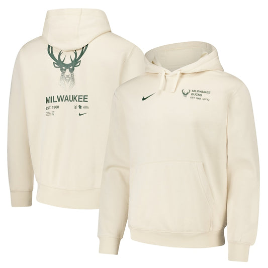 Milwaukee Bucks Oatmeal “Courtside Club” Hoodie