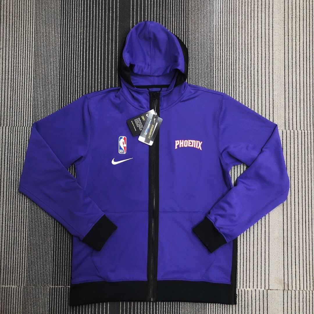 Purple Phoenix Suns Full-Zip Hoodie Jacket