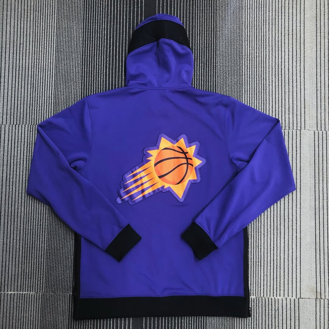 Purple Phoenix Suns Full-Zip Hoodie Jacket