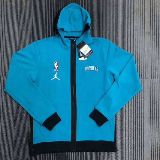 Teal Charlotte Hornets Full-Zip Hoodie Jacket